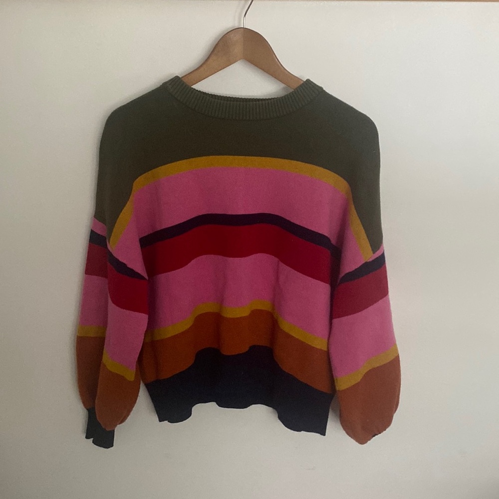 Never Fully Dressed color lock knit sweater, never worn